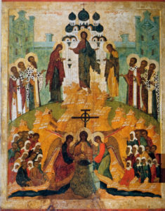 Сегодня в Православной Церкви  праздник- Происхождение (изнесение) честных древ Животворящего Креста Господня.