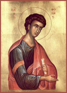 19 октября   -  День памяти апостола Фомы